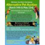 March Exotic/ Alternative Pet  Small Aniaml Auction