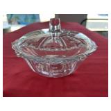 Vintage KIG Indonesia, crystal clear, glass candy