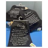 3 hand towels Family Sister Brother by Kathy