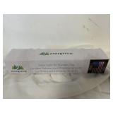 Solar light for garden flag