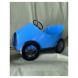 New blue car planter