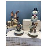 Snowmen collection.