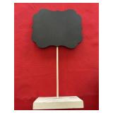Freestanding chalkboard Sign