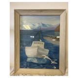 Ocean & boat picture