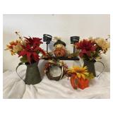 Assortment of Fall decorations
