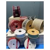 10 roll of ribbon and trim