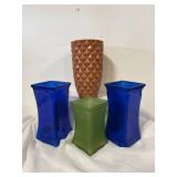 Assortment FTD floral containers