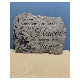 Memorial stone. New.