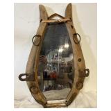 Horse collar mirror