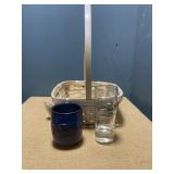 2 shot glasses John Deere & Muncie Brewfest