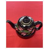 Royal Canadian art pottery, dripless teapot.
