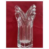 6 inch Mikasa crystal tulip vase
