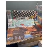 Assorted magnetic mailbox covers.