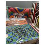 Assorted magnetic mailbox covers.