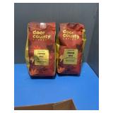 2 8oz bags of Door County coffee pumpkin spice