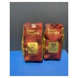 2 8oz bags Door County coffee pumpkin spice.