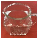 Vintage Federal glass starburst,