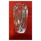 Vintage crystal vase