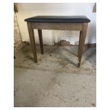 Piano bench/vanity seat