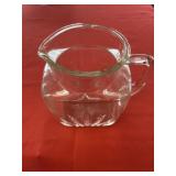 Vintage Federal glass starburst,