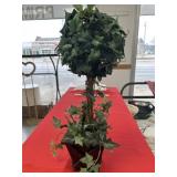 Artificial English Ivy ball topiary