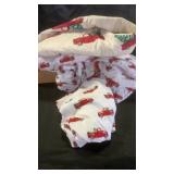 Red truck sheets full size