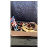 Red white and blue decor