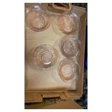 Pink depression bowls