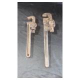 Pipe wrenches