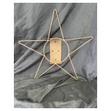 Rod iron start. Barn decor. Heavy duty.