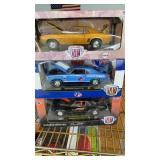 M2 Die Cast Cars, 3 pcs