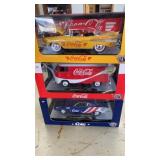 Coca-Cola Die-Cast, 3pcs