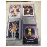 4 NBA Bronny James Jr cards