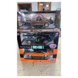 M2 Die-Cast Cars, 3 pcs