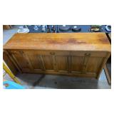 Vintage French Provincial Style Buffet Cabinet