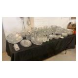 Large crystal collection adore red pieces of