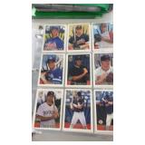 Binder #39 270 baseball draft picks cards