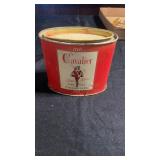 Cavalier Cigarettes tin