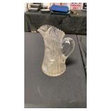 Antique American Cut Glass Pitcher