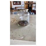 Jar of Wheat & Indian Head Pennies