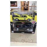 2  M2 Dodge Charger Die-Cast Cars