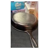 Newer lodge, cast-iron skillet, seasoned, and