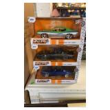 Big Time Muscle Die-Cast Pontiac Cars, 3 pcs