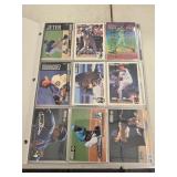 Binder 0062, 180 MLB Topps cards Derek Jeter