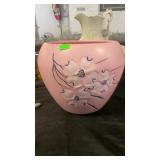Vintage pink McCoy vase