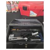 Stack on tool box with tools