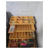 Mark IV tackle box with contents