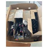 Assorted irrigation system parts.