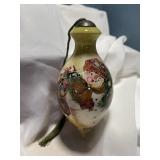 Handpainted glass ornamentToys.  artist Stewart