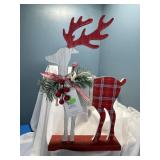 Wood Christmas deer